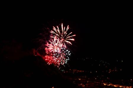 fireworks fireworksの写真素材