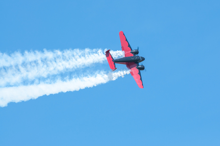 Plane in actionのeditorial素材