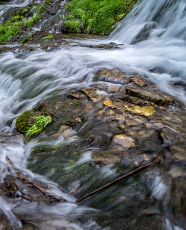 Decorah Iowa Waterfallの写真素材