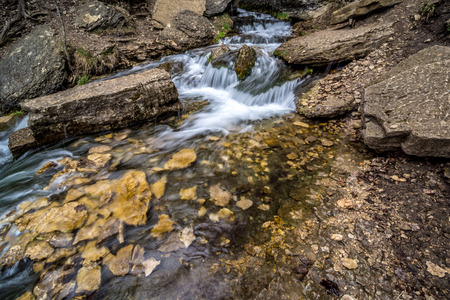 Decorah Iowa Waterfallの写真素材