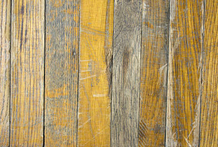 A old dirty brick parquet. Rough surface texture. parquet with stains of paint and dirt. Natural wood texture for background. Wood texture background surface with old natural pattern.の写真素材