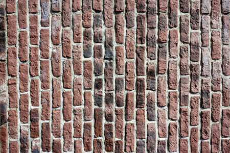 Abstract brick wall texture with dirty spots for the background for the design. Textured background illustration. Architectural Wallpaperの写真素材