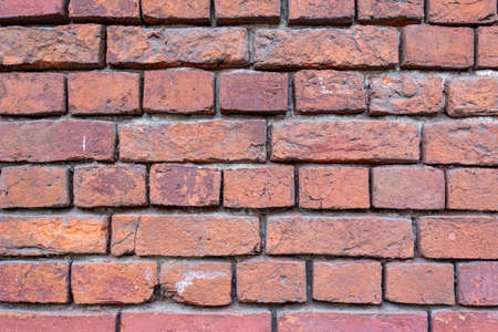 Abstract brick wall texture with dirty spots for the background for the design. Textured background illustration. Architectural Wallpaperの写真素材