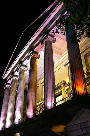 One of the old building in Montreal, Quebec, Canadaの写真素材