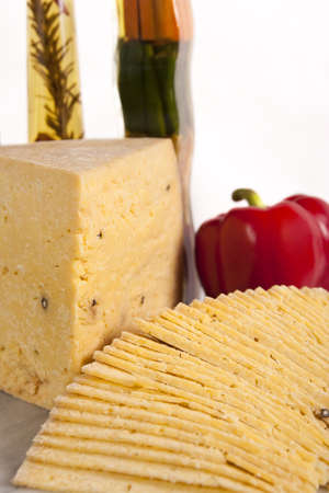 Middle Eastern Cheese parmesan, Romy Cheeseの写真素材