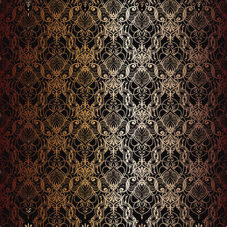 Lace elegant vintage patternのイラスト素材