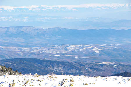 photo of Borovets Ski Resort, top station, Bulgariaの写真素材