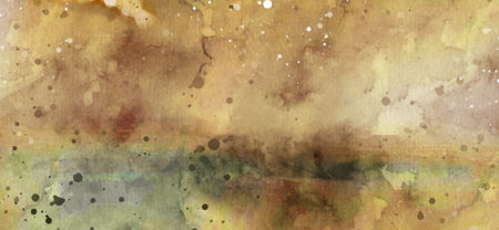 Abstract background in watercolor styleの写真素材
