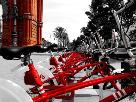 Discovery of a wonderful city in bike, Barcelona