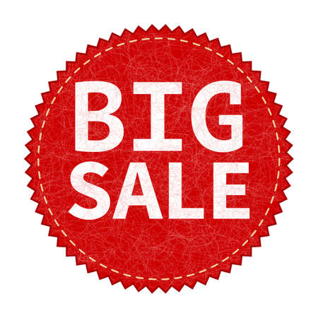 Vector illustration of a big discount.のイラスト素材