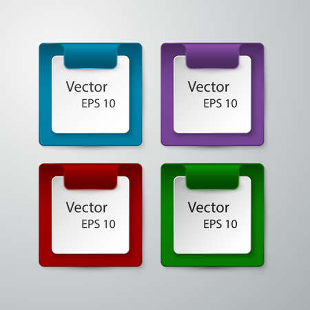 Vector illustration abstract paper background.のイラスト素材