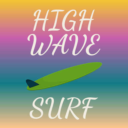 surf typography tshirt graphics. Vector illustration.のイラスト素材