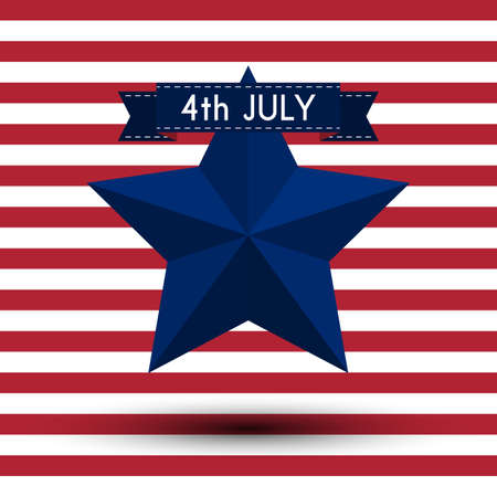 Vector illustration independence day usa.のイラスト素材