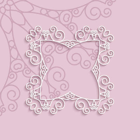 Vector illustration of 3d monogram.のイラスト素材