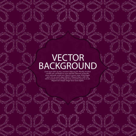 Vector illustration of a modern linear pattern invitation.のイラスト素材