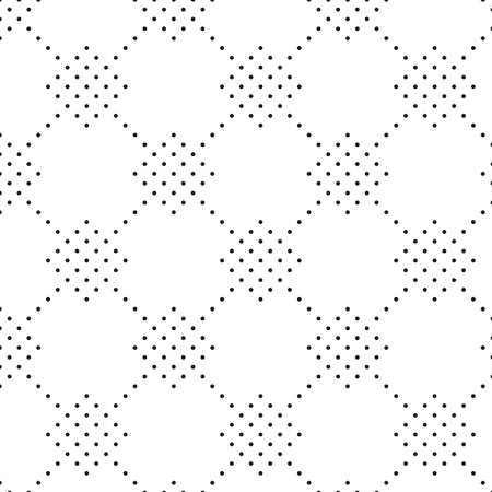 Vector illustration seamless pattern of dots.のイラスト素材