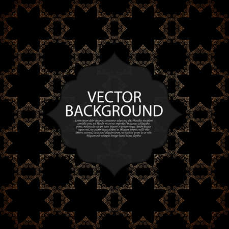 Vector illustration of a gold line background invitation.のイラスト素材