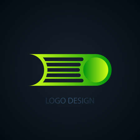 Vector illustration of abstract business logo.のイラスト素材