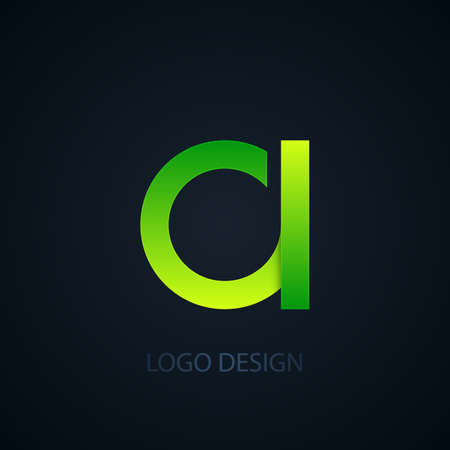 Vector illustration of abstract business logo letter a.のイラスト素材