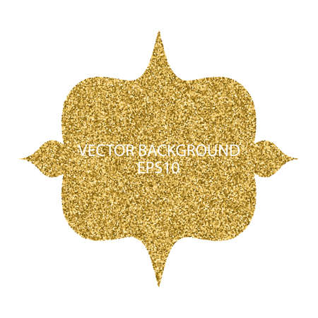 Vector illustration background with gold.のイラスト素材