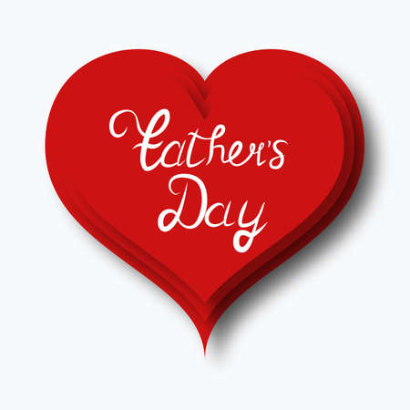 Happy Fathers Day.Happy fathers day cardのイラスト素材