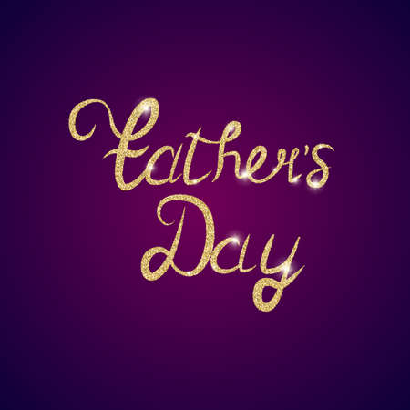 Happy Fathers Day.Happy fathers day card retro type font.のイラスト素材