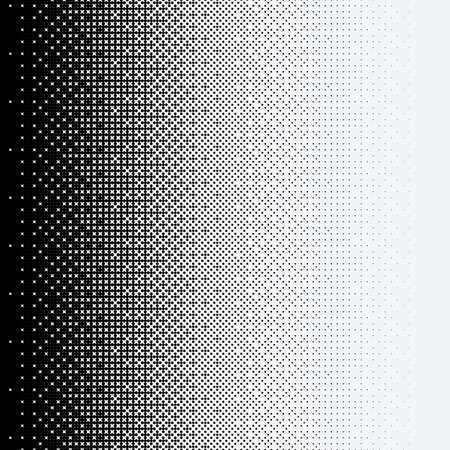 Halftone dots on white backgroundのイラスト素材