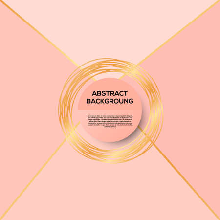 Rose gold backgroundのイラスト素材