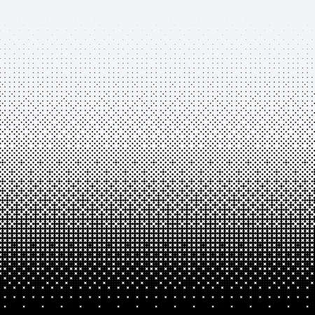 Halftone dots on white backgroundのイラスト素材
