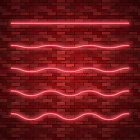 Line Border with Light Effectsのイラスト素材