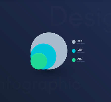 Vector graphic infographics. Template for creating web applications, workflow layout, diagram, banner, modern design, business infographic. Stock vectorのイラスト素材