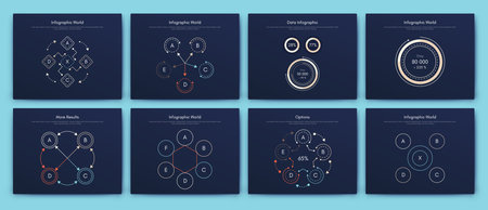 Vector graphics infographics with mobile phone. Template for creating mobile applications, workflow layout, diagram, banner, web design, business reports. Stock vectorのイラスト素材