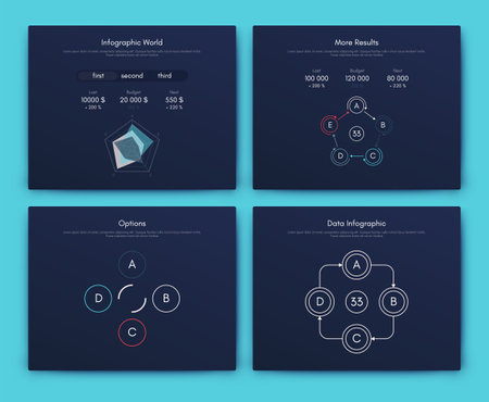 Vector graphics infographics with mobile phone. Template for creating mobile applications, workflow layout, diagram, banner, web design, business reports. Stock vectorのイラスト素材