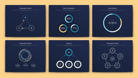 Vector graphics infographics with mobile phone. Template for creating mobile applications, workflow layout, diagram, banner, web design, business reports. Stock vectorのイラスト素材