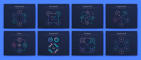 Vector graphics infographics with mobile phone. Template for creating mobile applications, workflow layout, diagram, banner, web design, business reports. Stock vectorのイラスト素材