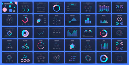 Vector graphics infographics with mobile phone. Template for creating mobile applications, workflow layout, diagram, banner, web design, business reports. Stock vectorのイラスト素材