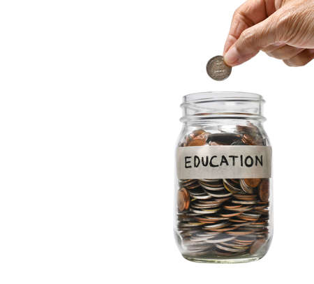 Image on concept of saving money for education and business, saving, growth, economic の写真素材
