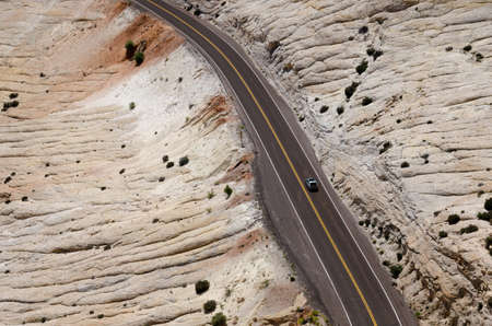 Desert roadの写真素材