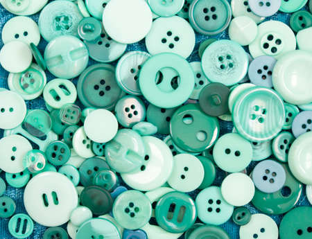 Assorted sewing buttonsの写真素材