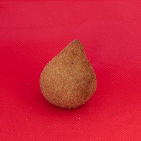 coxinhas, brazilian party finger food fried snack, stuffed with chickenの写真素材