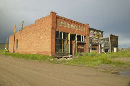 Monida, an abandoned town on border of Montana and Idaho near Monida Pass, Interstate 15のeditorial素材
