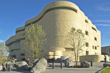 National Museum of the American Indian, Smithsonian, in Washington D.C.のeditorial素材