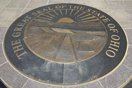 State Capitol of Ohio, Columbusのeditorial素材