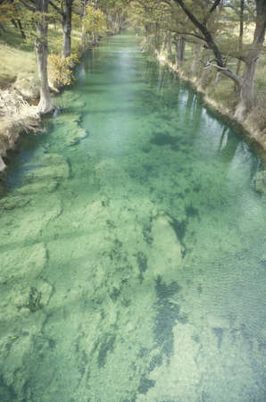 Guadalupe River, Texasのeditorial素材