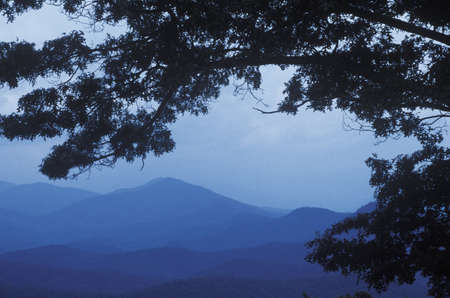 Blue Ridge Mountains, Virginiaのeditorial素材
