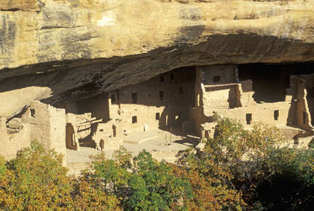 Dwellings at Mesa Verde National Park, Coloradoのeditorial素材