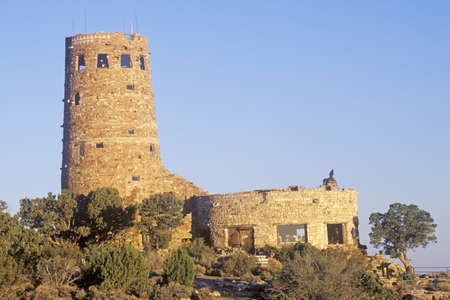 Watchtower, Grand Canyon National Park, Arizonaのeditorial素材