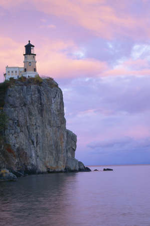 Lighthouse, Split Rock, Minnesotaのeditorial素材