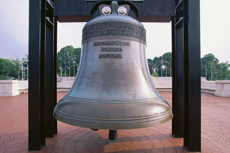 Replica of Liberty Bellのeditorial素材