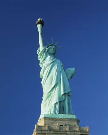 Statue of Liberty, full lengthの写真素材